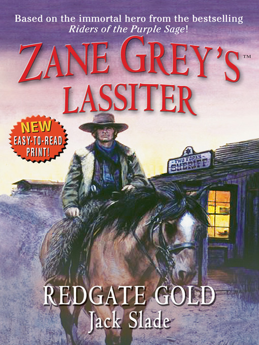 Title details for Redgate Gold by Jack Slade - Available